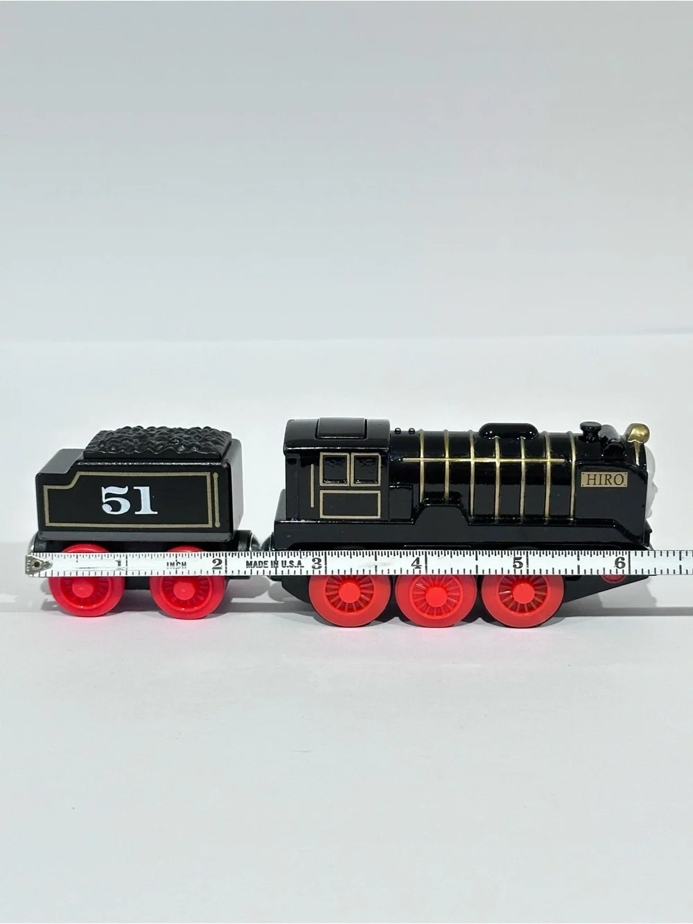 Thomas & Friends Motorized Hiro with Tender Wooden Railway